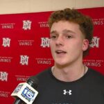 Huntington North's Jimmy Linker signing day interview with Indiana Tech baseball 2/12/2026