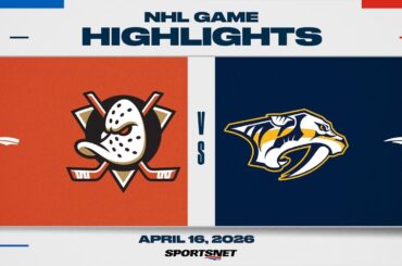 NHL Highlights | Ducks vs. Predators - April 16, 2026
