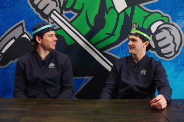 Abbotsford Canucks Headbanz | Victor Mancini and Chase Stillman
