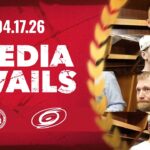 Brady Tkachuk, Thomas Chabot, Claude Giroux, Tim Stützle, Travis Green Media Availability