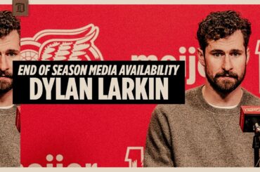 Dylan Larkin Detroit Red Wings End of Season Media | April 17, 2026