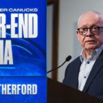 Vancouver Canucks President Jim Rutherford Year-End Media 2025.26