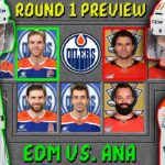 Round 1 Preview: Oilers vs Ducks 🔥
