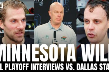 Joel Eriksson Ek, John Hynes, Marcus Foligno & Minnesota Wild Preview Playoff Series vs. Dallas