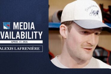 NYR 2026 Exit Day: Alexis Lafrenière Media Availability | April 17, 2026