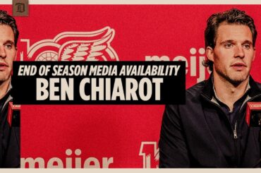 Ben Chiarot Detroit Red Wings Season Ending Media | April 17, 2026