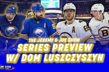 Inside the Data for Sabres-Bruins Matchup w/ Dom Luszczyszyn | The Jeremy and Joe Show