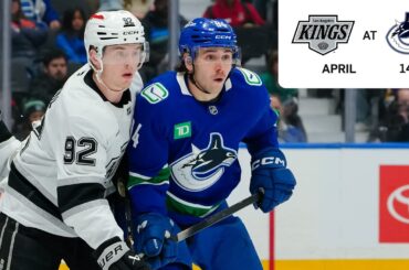 HIGHLIGHTS: LA Kings at Vancouver Canucks | 04.14.26 at VAN