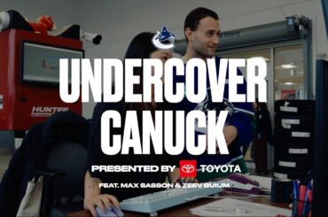 Undercover Canuck at Toyota with Zeev Buium and Max Sasson