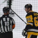 Hot Mic Moment: Erik Karlsson Crashes Out On Ref #request