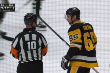 Hot Mic Moment: Erik Karlsson Crashes Out On Ref #request