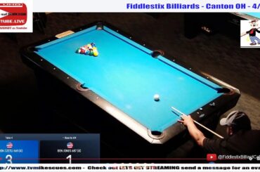 Fiddlestix Open 8 Ball - Refeed - John Maki V Aaron Czetli, Ben Jones, Perdro, Szuter - 4/18/26