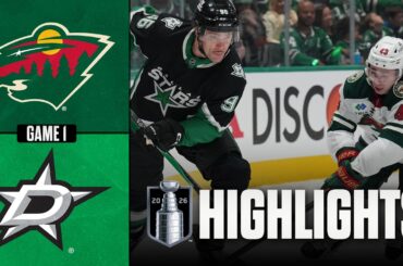 NHL Playoff Highlights | Wild vs. Stars | Round 1 Gm 1 | April 18, 2026