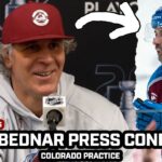 Jared Bednar JOKES About Being EXHAUSTED, Nazem Kadri's Impact, Round 1 Avs vs Kings & More