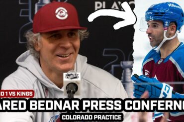Jared Bednar JOKES About Being EXHAUSTED, Nazem Kadri's Impact, Round 1 Avs vs Kings & More