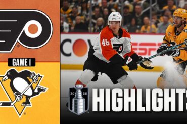 NHL Playoff Highlights | Flyers vs. Penguins | Round 1 Gm 1 | April 18, 2026