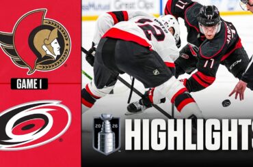 NHL Playoff Highlights | Senators vs. Hurricanes | Round 1 Gm 1 | April 18, 2026