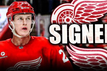 DETROIT RED WINGS MAKE AN INTRIGUING MOVE: JACOB BERNARD-DOCKER SIGNED TO EXTENSION