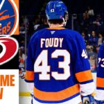 New York Islanders vs Carolina Hurricanes Postgame Recap, Reaction, Highlights