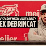 Alex DeBrincat Detroit Red Wings Season Ending Media | April 17, 2026
