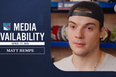 NYR 2026 Exit Day: Matt Rempe Media Availability | April 17, 2026