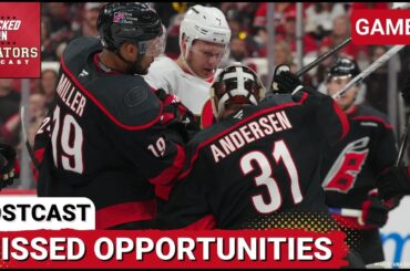 PLAYOFF POST CAST: OTTAWA SENATORS FRUSTRATED BY STINGY CAROLINA HURRICANES IN GAME ONE SHUTOUT LOSS