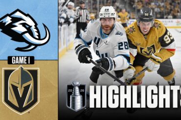 NHL Playoff Highlights | Mammoth vs. Golden Knights | SCF Gm 1 | April 19, 2026