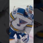(NHL): Even St. Louis goalie Joel Hofer isn’t immune… skate blade gone!
