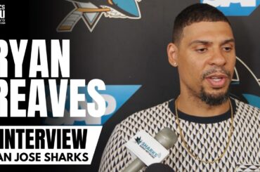Ryan Reaves Breaks Down Macklin Celebrini INSANE Growth, Playing for San Jose Sharks & NHL Future