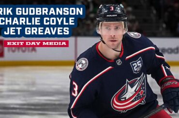 Erik Gudbranson, Charlie Coyle and Jet Greaves | Exit Day Media