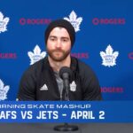 Maple Leafs Morning Skate - April 2, 2021