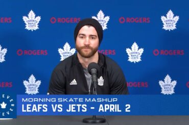Maple Leafs Morning Skate - April 2, 2021