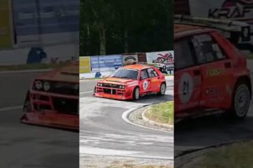 Felix Pailer bei der Bergrallye Voitsberg 2022 im Lancia Delta Integrale HF