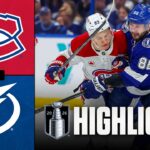 NHL Playoff Highlights | Canadiens vs. Lightning | Round 1 Gm 1 | April 19, 2026