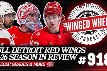 RED WINGS SEASON IN REVIEW - DETROIT 2025/2026 RECAP - Winged Wheel Podcast - Apr. 19th, 2026