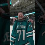 This tradition never gets old. 🩵 #hockey #nhl #sharks