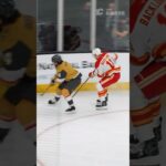 He's giving him the puck, no matter what