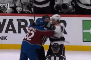Gabriel Landeskog Stands Up for Cale Makar