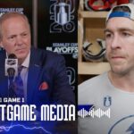 Postgame Media Round One Game One | McDonagh, Cooper