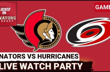 LIVE: Ottawa Senators vs Carolina Hurricanes - Stanley Cup Playoffs NHL Watch Party - April 20, 2026