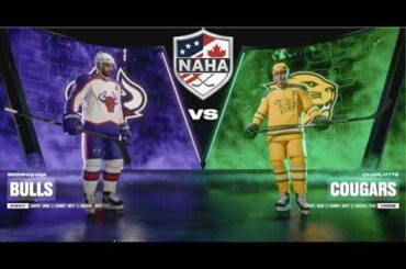 NAHA 2025-26 Season - Birmingham Bulls (22-15-5) @ Charlotte Cougars (19-16-7)