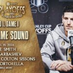 🎥 Round 1, Game 1 POSTGAME SOUND: Smith, Barbashev, Dowd, Sissons & Tortorella