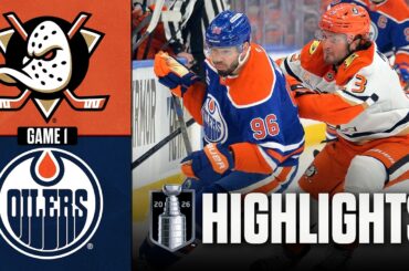 Ducks vs. Oilers | NHL Playoff Highlights | Game 1 | April 20, 2026