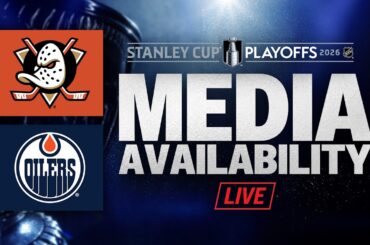Anaheim Ducks @ Edmonton Oilers Game 1 Post-Game Media Availability