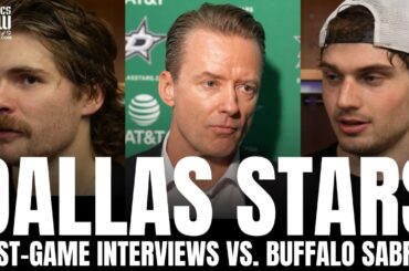 Sam Steel, Justin Hryckowian, Esa Lindell & Gulutzan Recap Stars Regular Season Finale vs. Buffalo