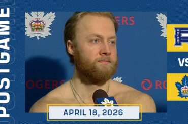 Alex Nylander | Post Game vs. Laval Rocket | April 18, 2026