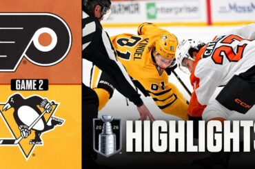 Flyers vs. Penguins | NHL Playoff Highlights | Game 2 | April 20, 2026