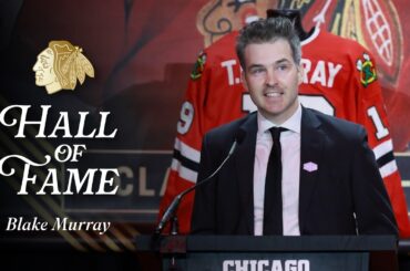 TROY MURRAY'S HALL OF FAME INDUCTION | Chicago Blackhawks
