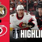 Senators vs. Hurricanes | NHL Playoff Highlights | Game 2 | April 20, 2026