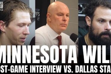 Matt Boldy, Brock Faber, Marcus Foligno, Zach Bogosian & Minnesota Respond to GM2 Loss vs. Dallas